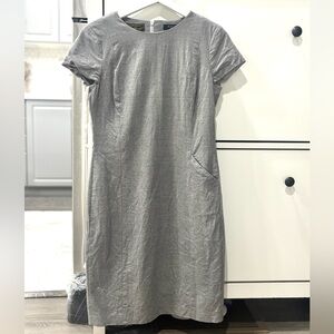 Loro Piana For Brooks Brothers wool midi dress